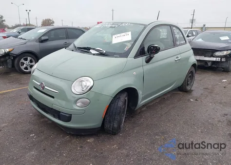 2015 Fiat 500 Pop from USA, damaged, VIN 3C3CFFAR1FT539240